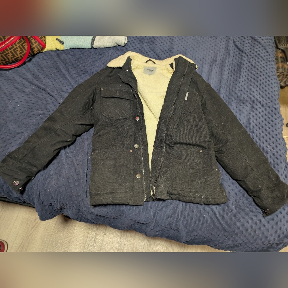Black Carhartt Jacket Size Xs